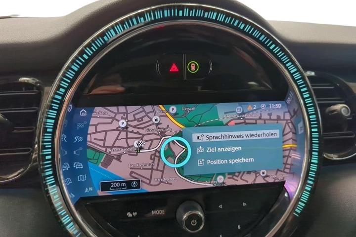 Sølv Mini Cooper SE fra 2023