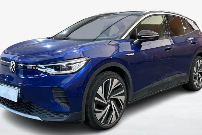 Blå VW ID.4 fra 2021