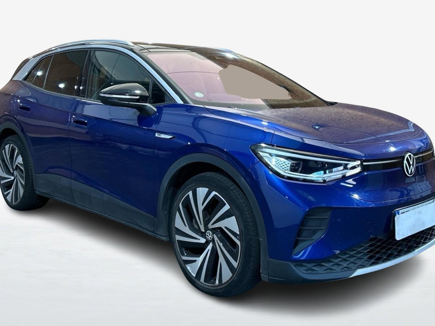 Blå VW ID.4 fra 2021