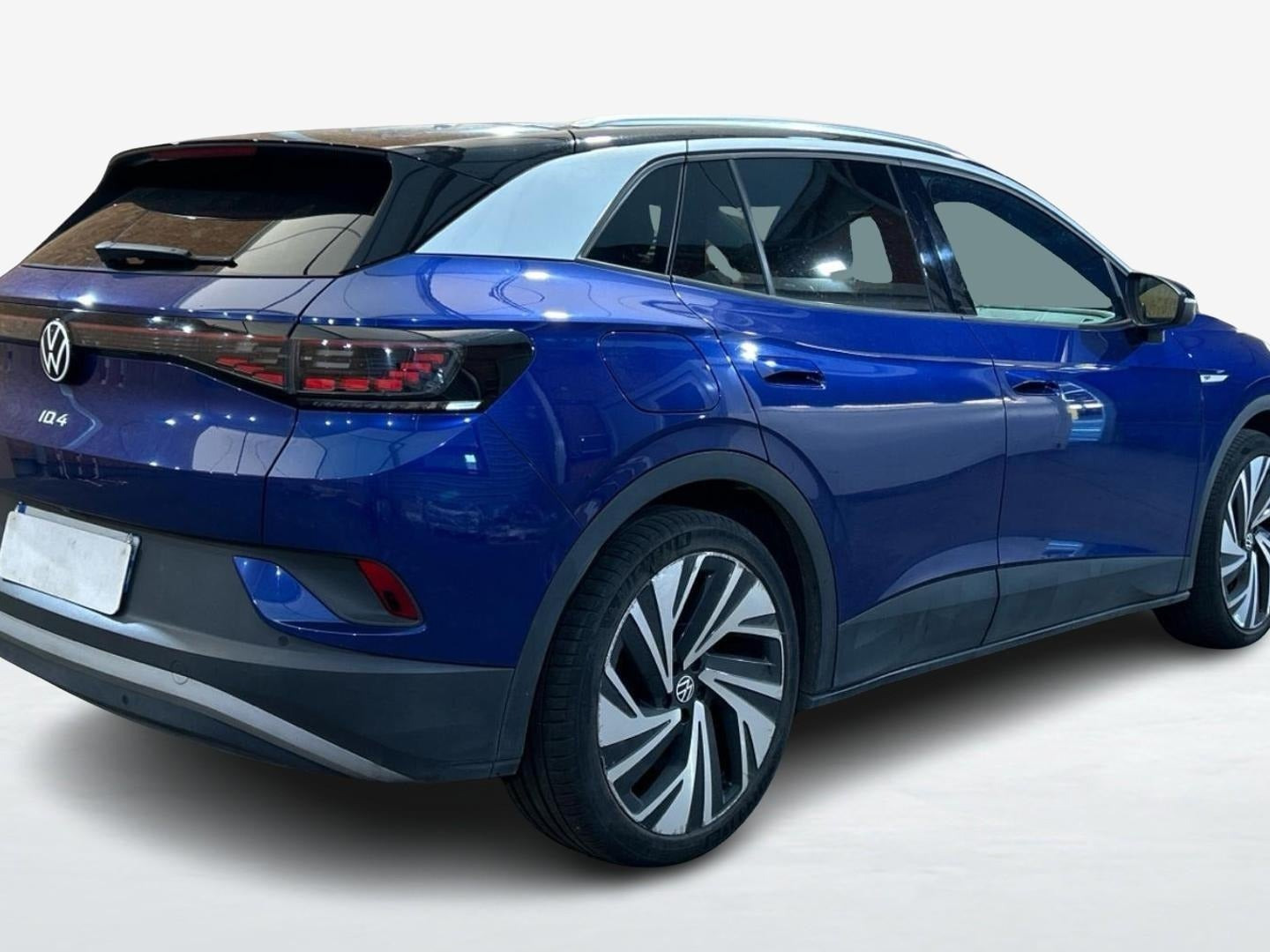 Blå VW ID.4 fra 2021