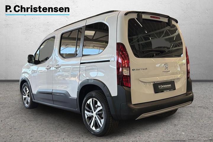 Hvid Peugeot e-Rifter fra 2025