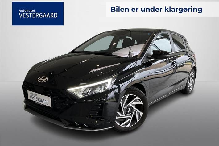 Sort Hyundai i20 fra 2024