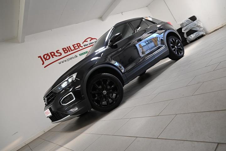 Sort VW T-Roc fra 2022