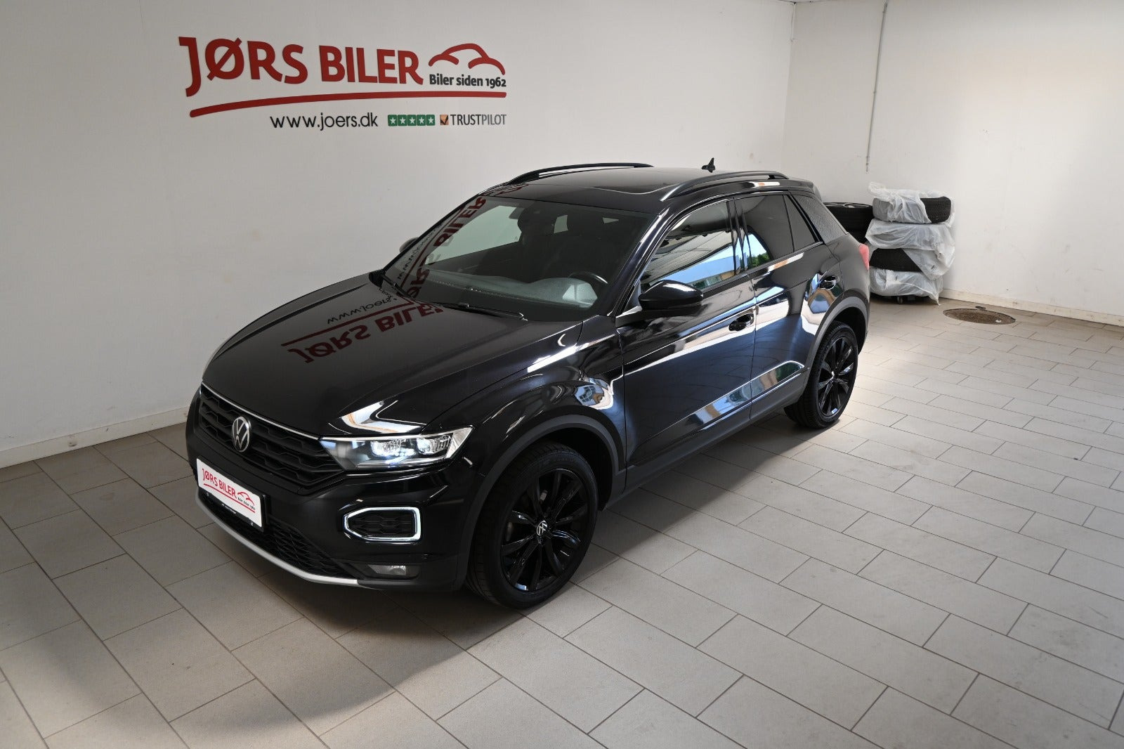 Sort VW T-Roc fra 2022