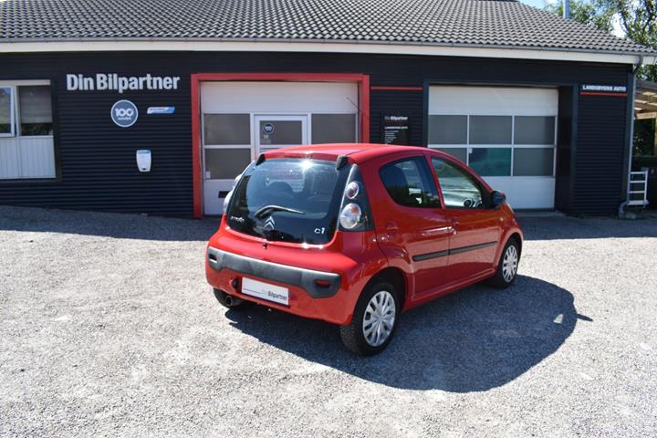 Rød Citroën C1 fra 2013