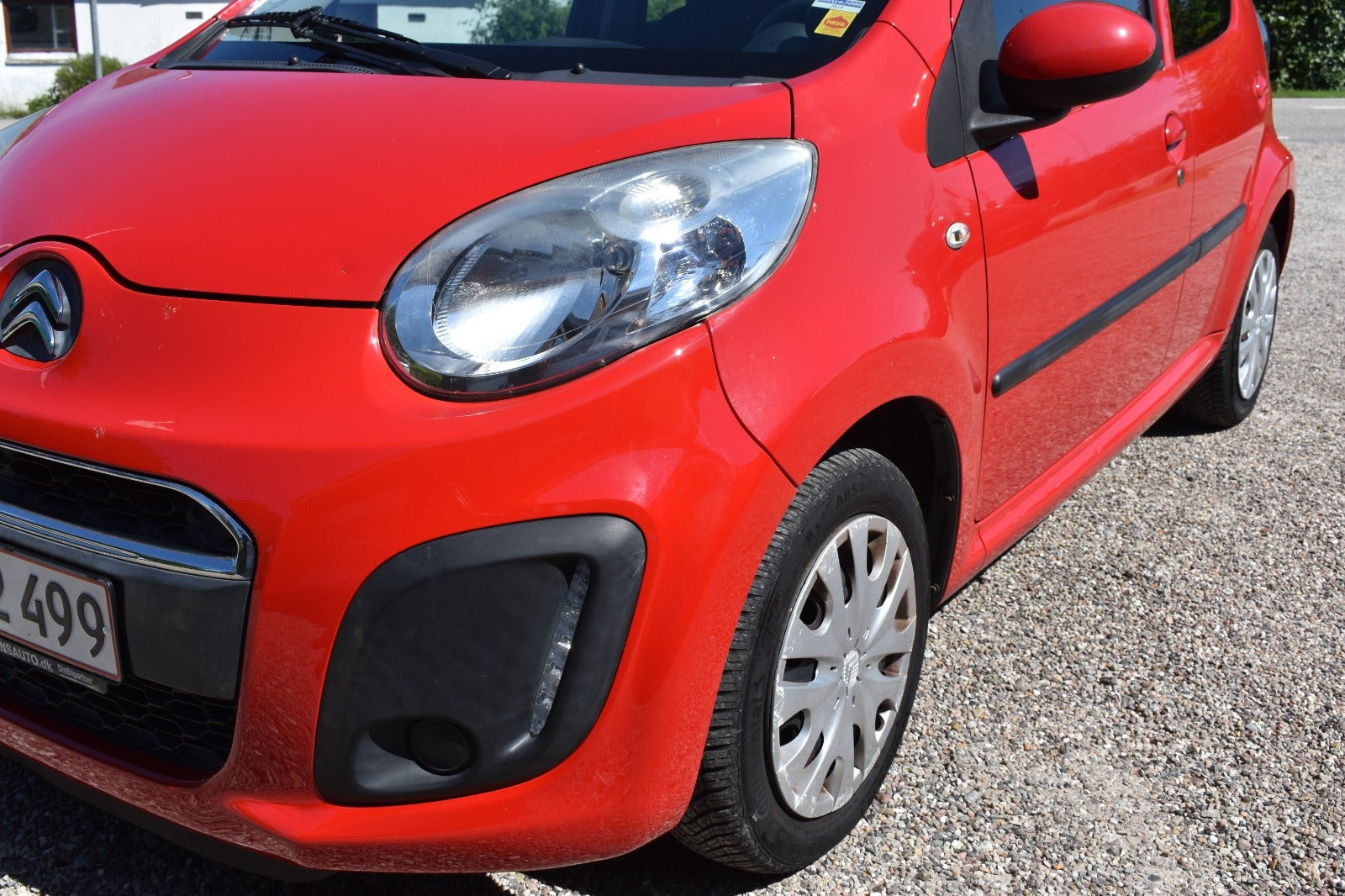 Rød Citroën C1 fra 2013