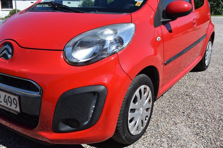 Rød Citroën C1 fra 2013
