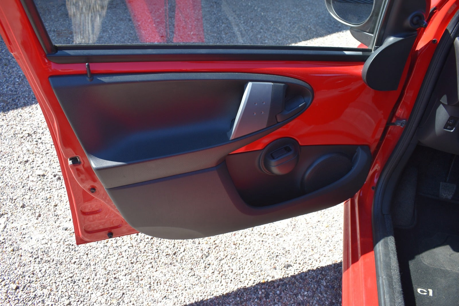 Rød Citroën C1 fra 2013