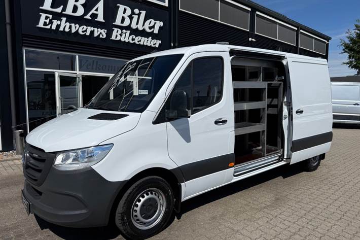 Hvid Mercedes Sprinter 315 fra 2023