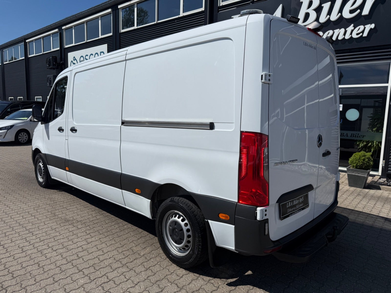 Hvid Mercedes Sprinter 315 fra 2023
