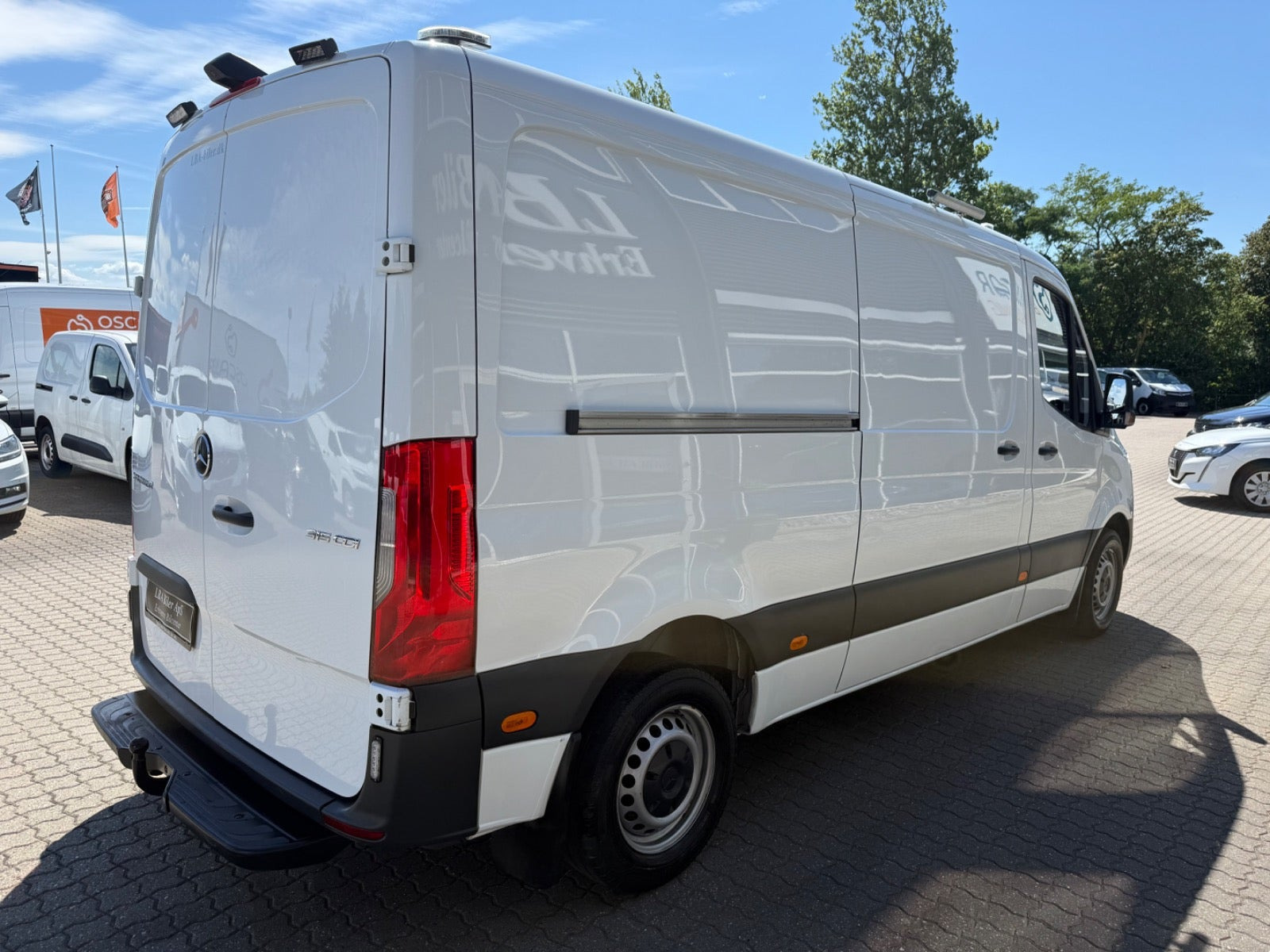 Hvid Mercedes Sprinter 315 fra 2023