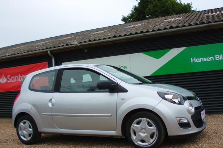 Sølv Renault Twingo fra 2014