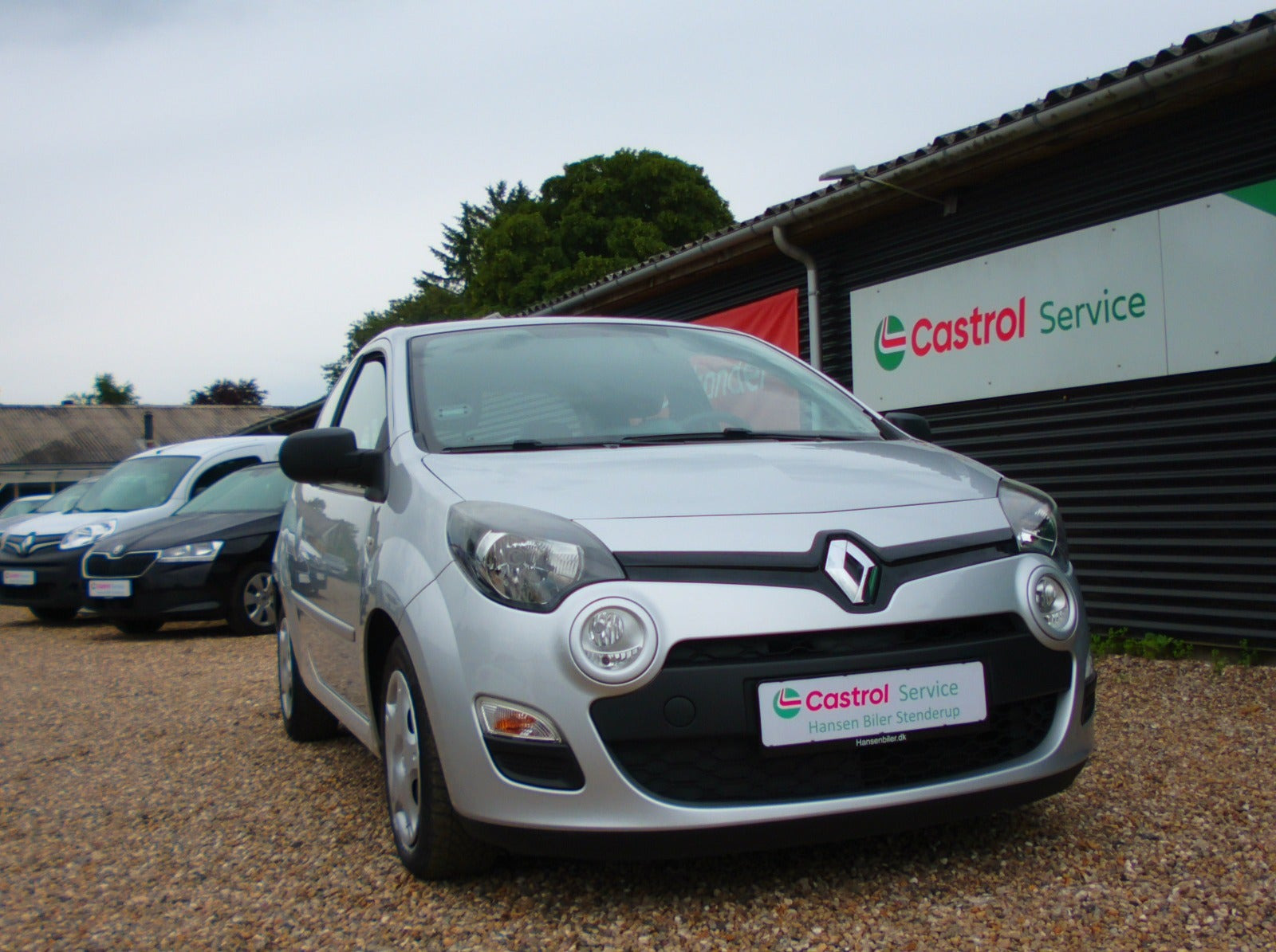 Sølv Renault Twingo fra 2014