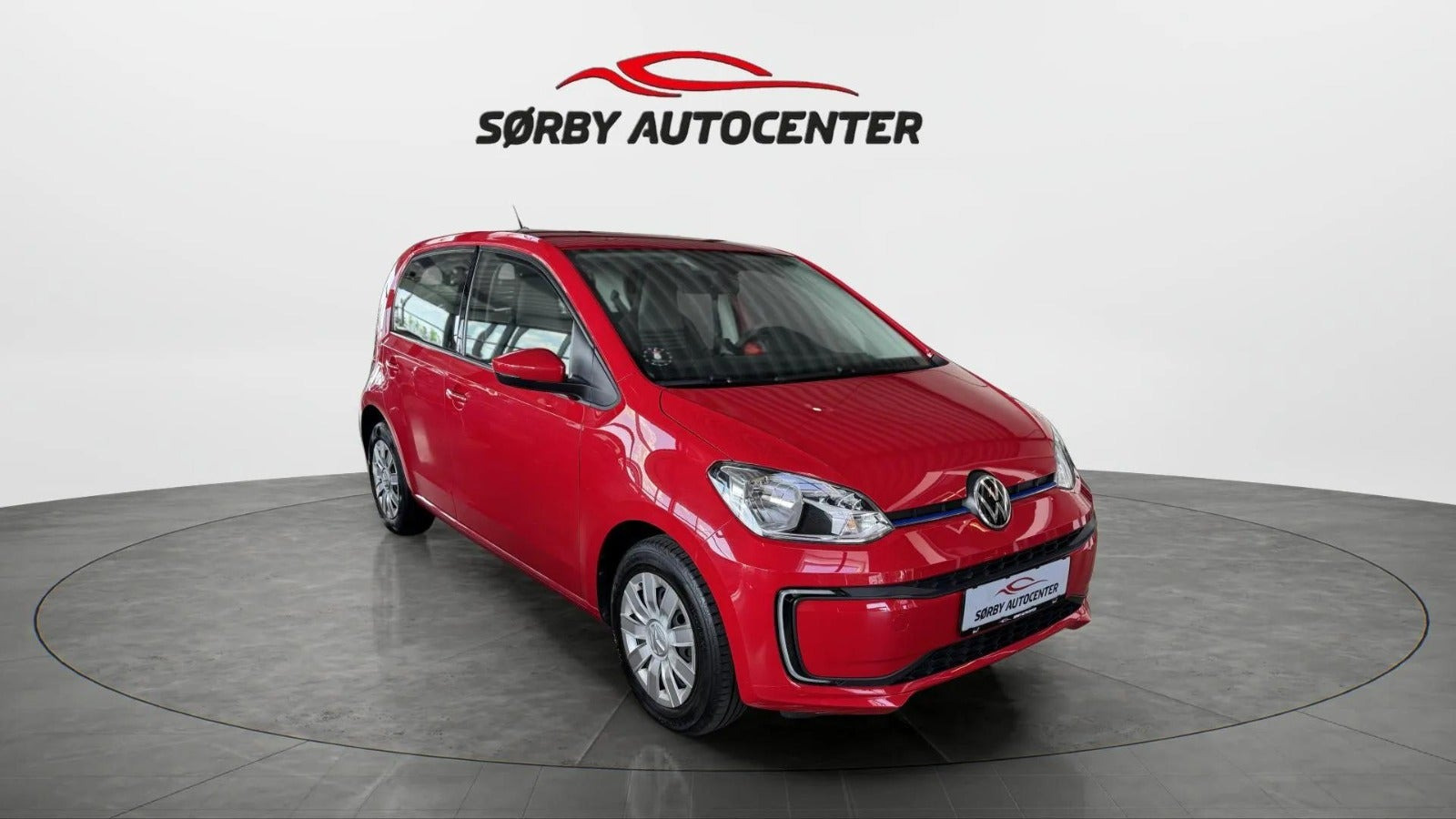 Rød VW E-UP! fra 2021