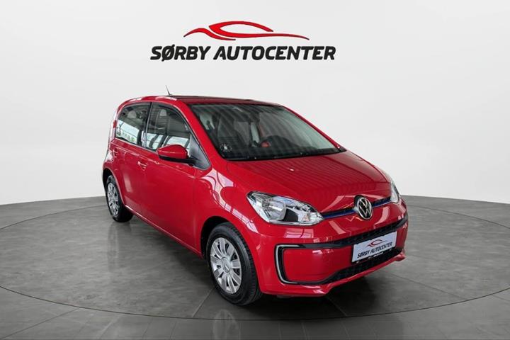 Rød VW E-UP! fra 2021
