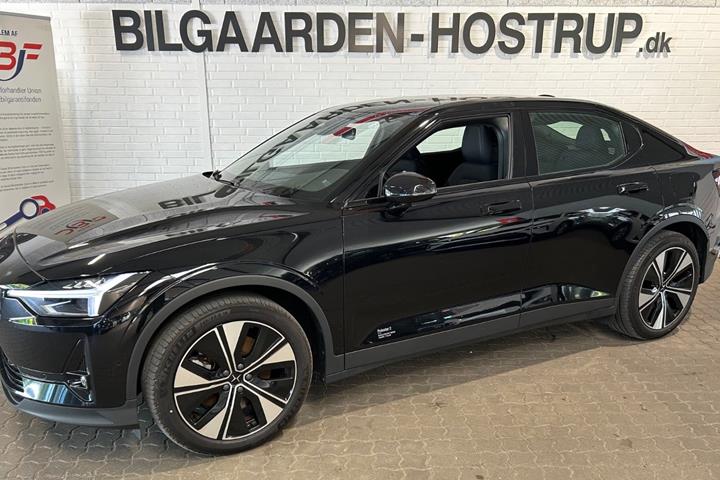 Sort Polestar 2 fra 2023