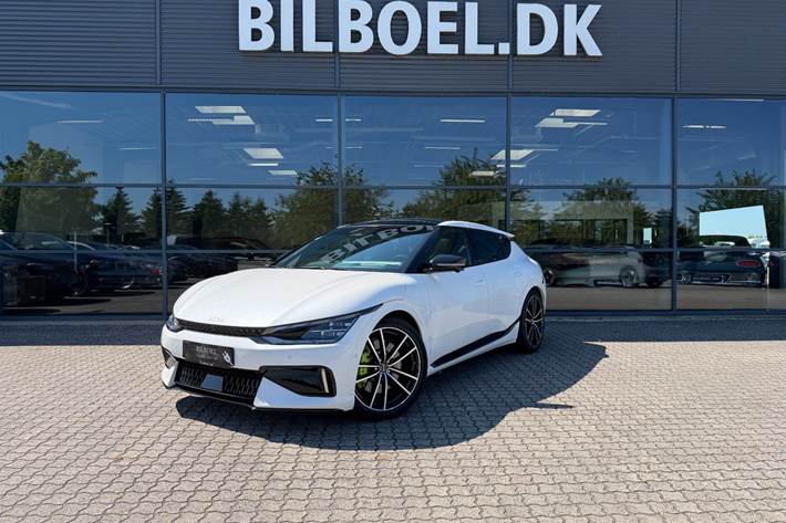 Hvid Kia EV6 fra 2024