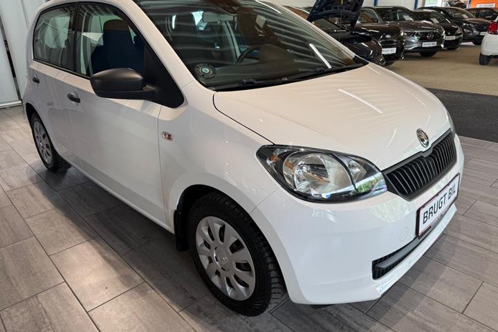 Hvid Skoda Citigo fra 2017