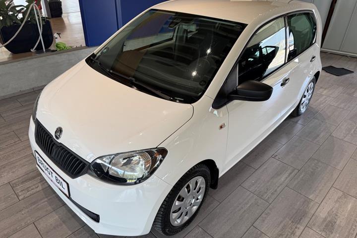 Hvid Skoda Citigo fra 2017