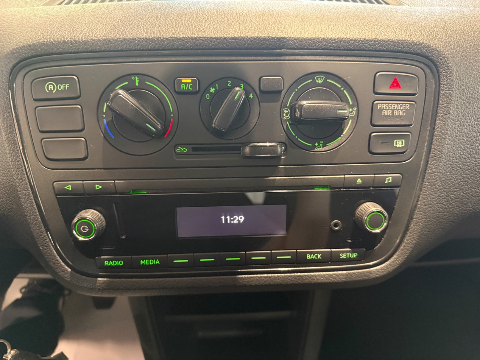 Hvid Skoda Citigo fra 2017