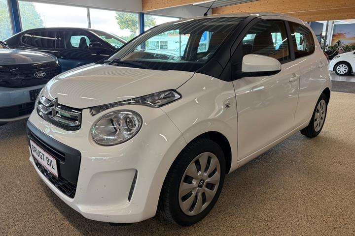Hvid Citroën C1 fra 2020 set udefra