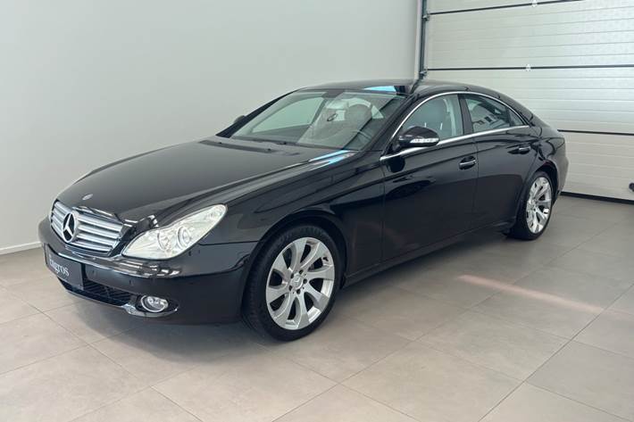 Grå Mercedes CLS500 fra 2007