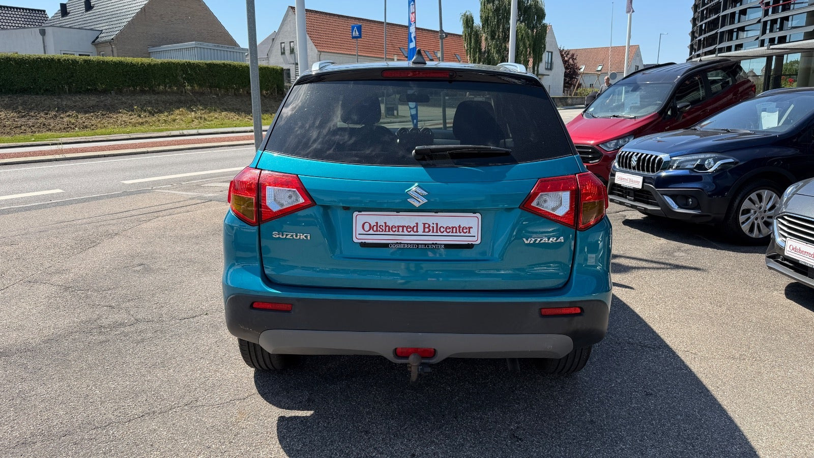 Grøn Suzuki Vitara fra 2015