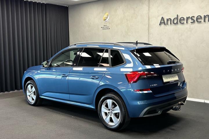 Blå Skoda Kamiq fra 2021