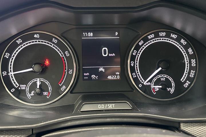 Blå Skoda Kamiq fra 2021