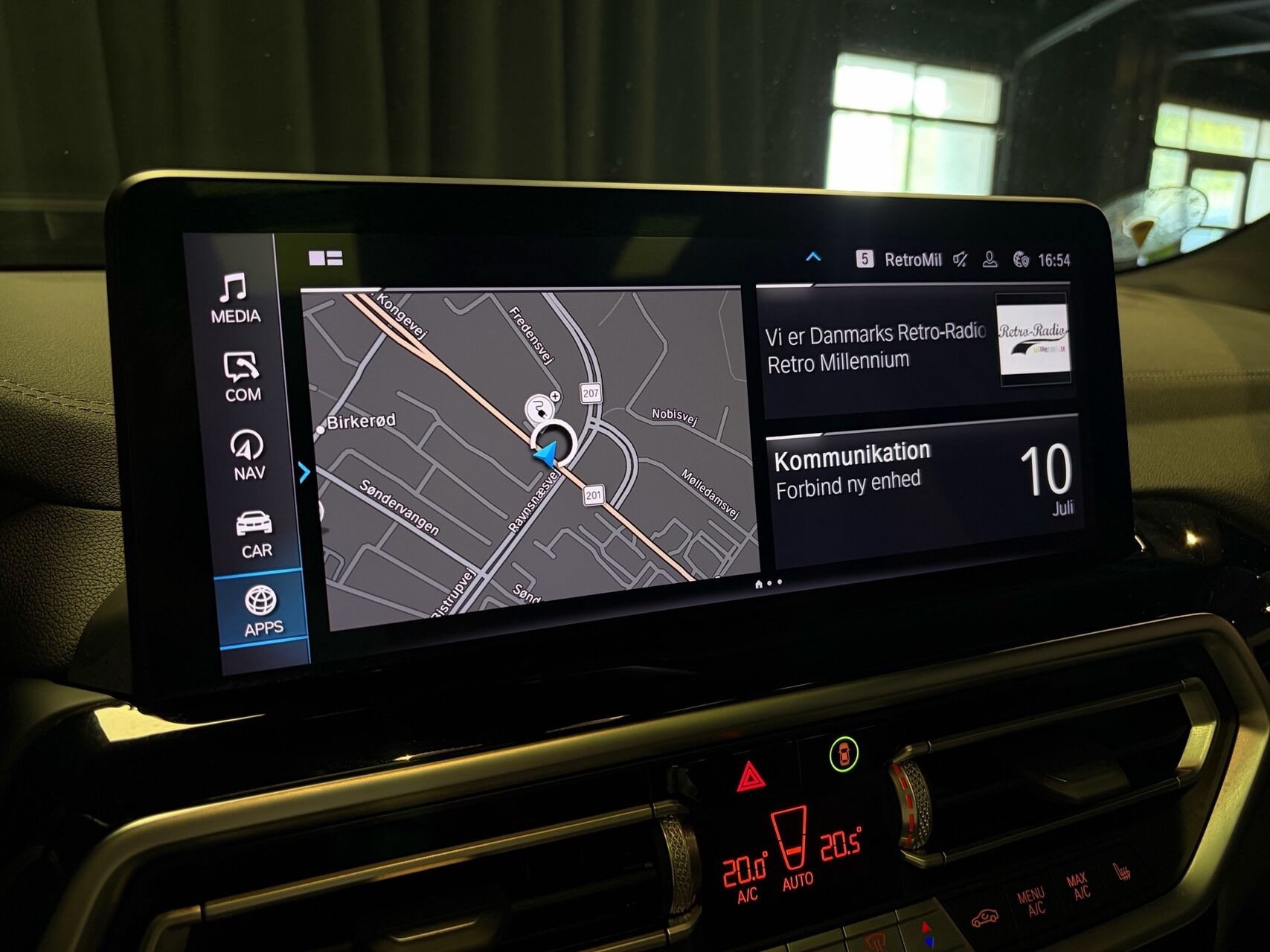 Sort BMW iX3 fra 2023