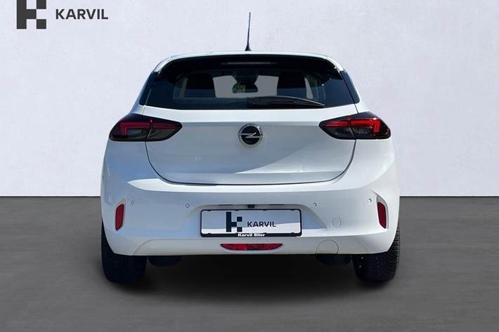 Hvid Opel Corsa-e fra 2022