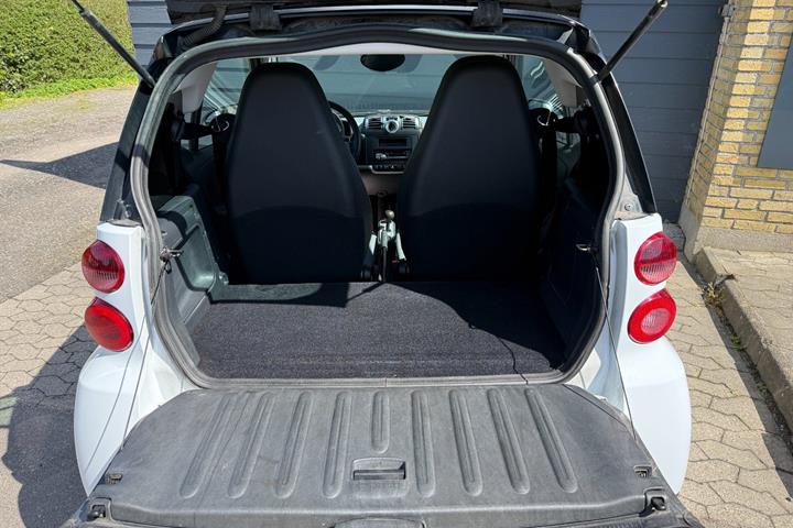 Hvid Smart ForTwo Coupé fra 2008