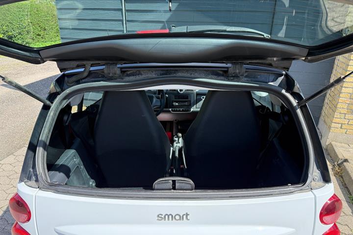 Hvid Smart ForTwo Coupé fra 2008