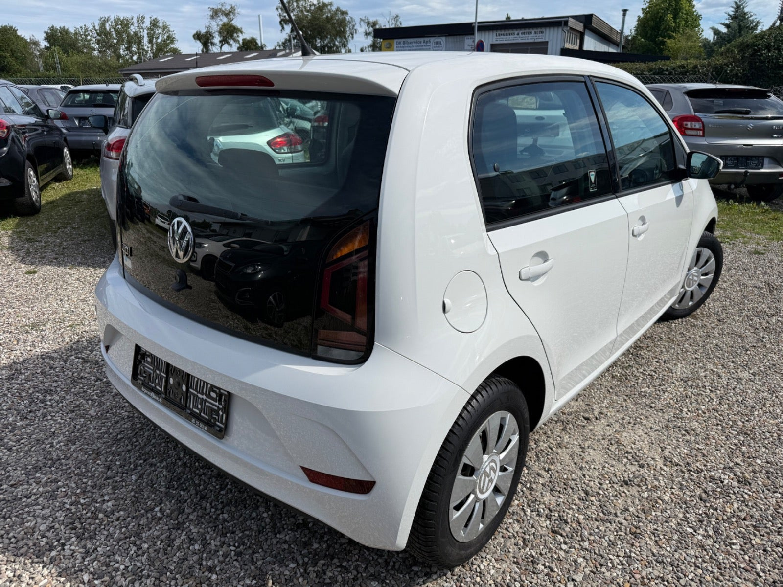 Hvid VW UP! fra 2017