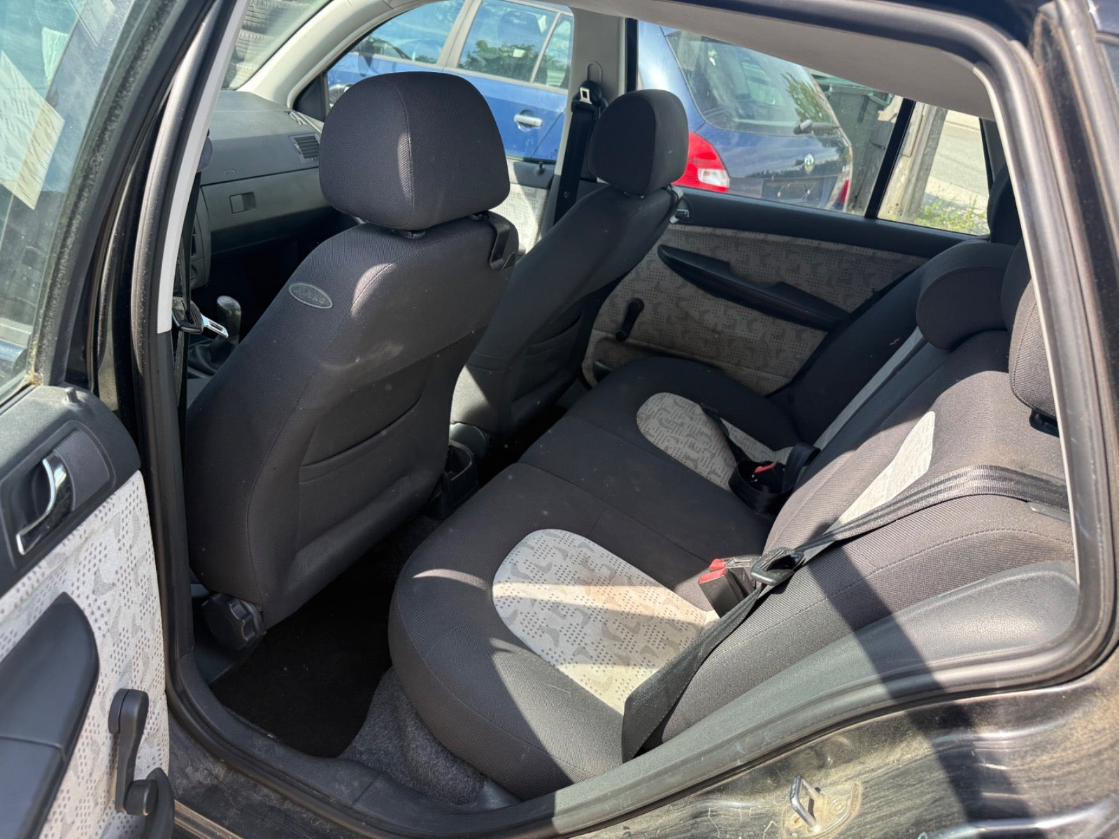 Sort Skoda Fabia fra 2003