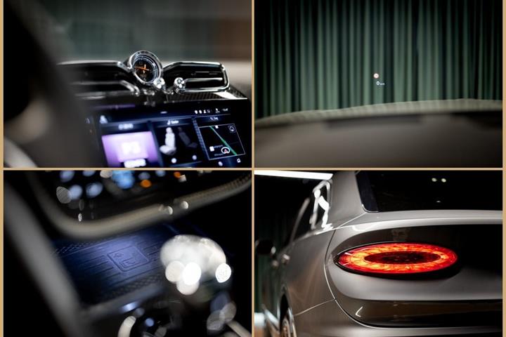 Grå Bentley Bentayga fra 2021