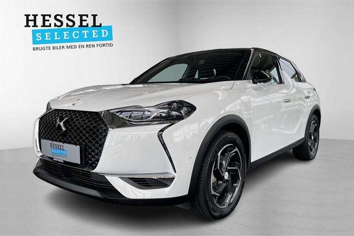 Hvid DS DS 3 CrossBack fra 2022 set udefra