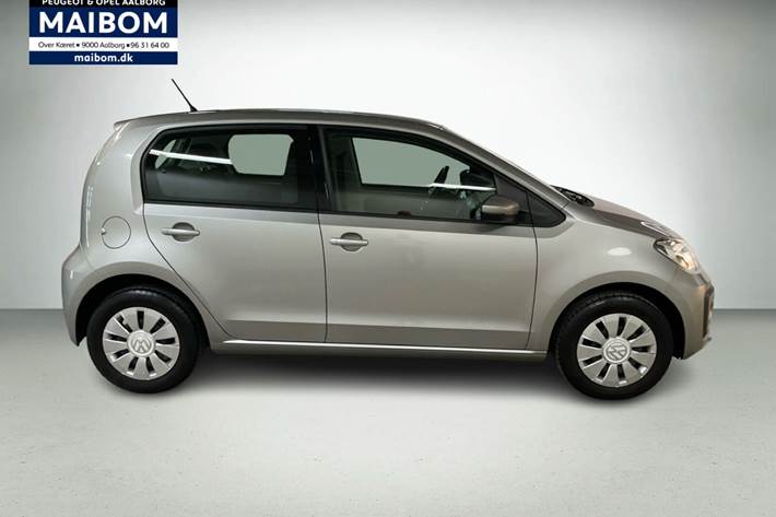 Sølv VW UP! fra 2018
