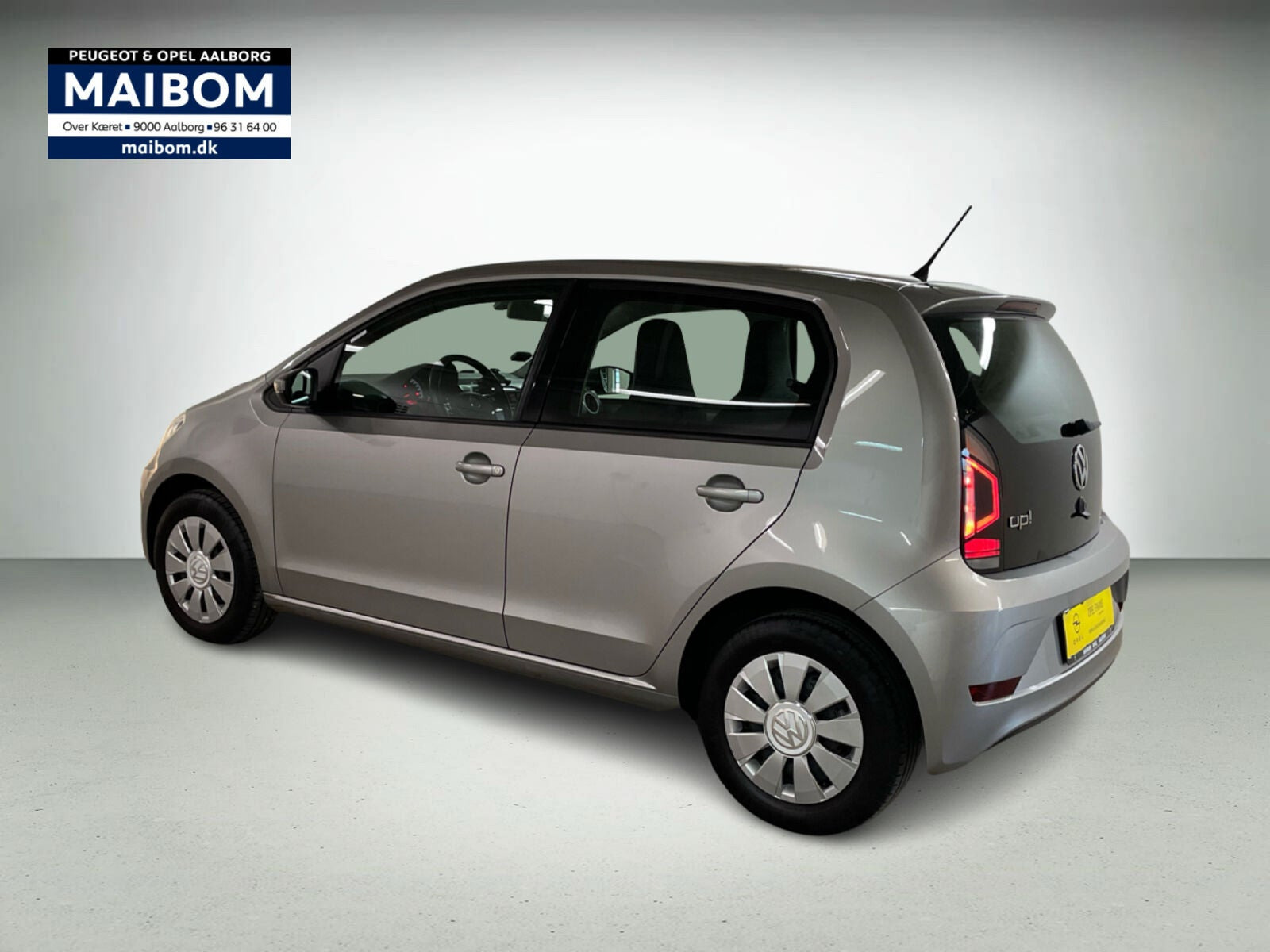 Sølv VW UP! fra 2018