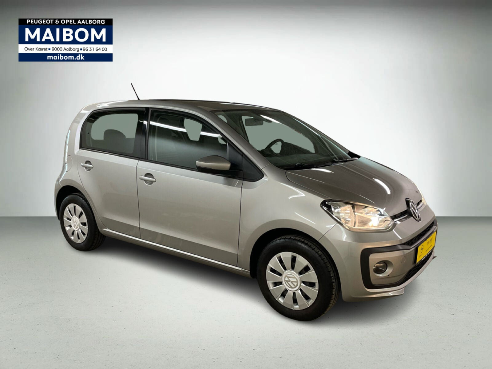 Sølv VW UP! fra 2018