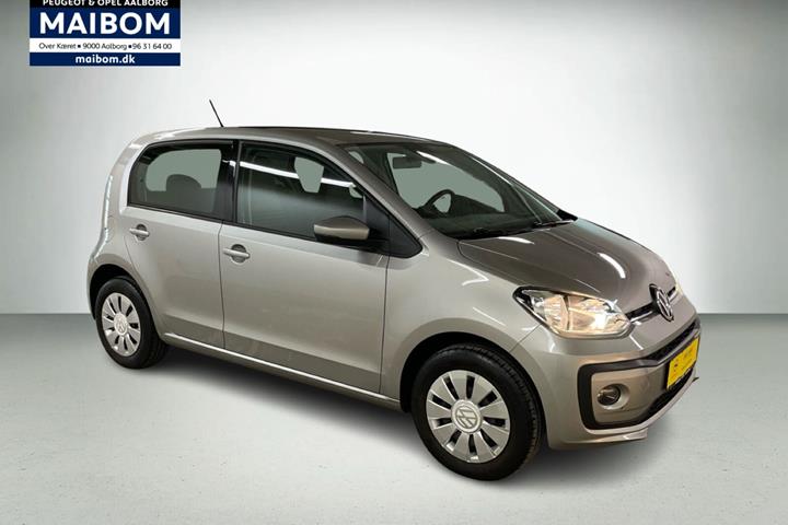 Sølv VW UP! fra 2018