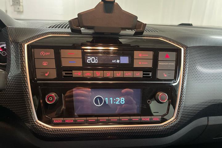 Sølv VW UP! fra 2018