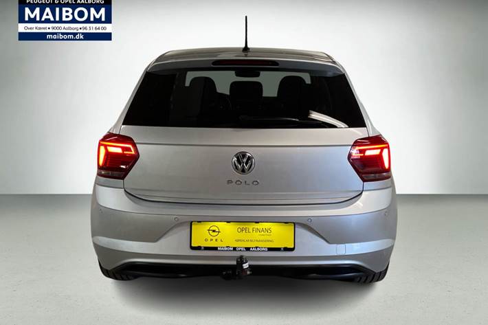 Sølv VW Polo fra 2020