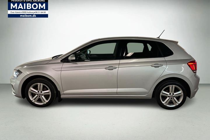 Sølv VW Polo fra 2020