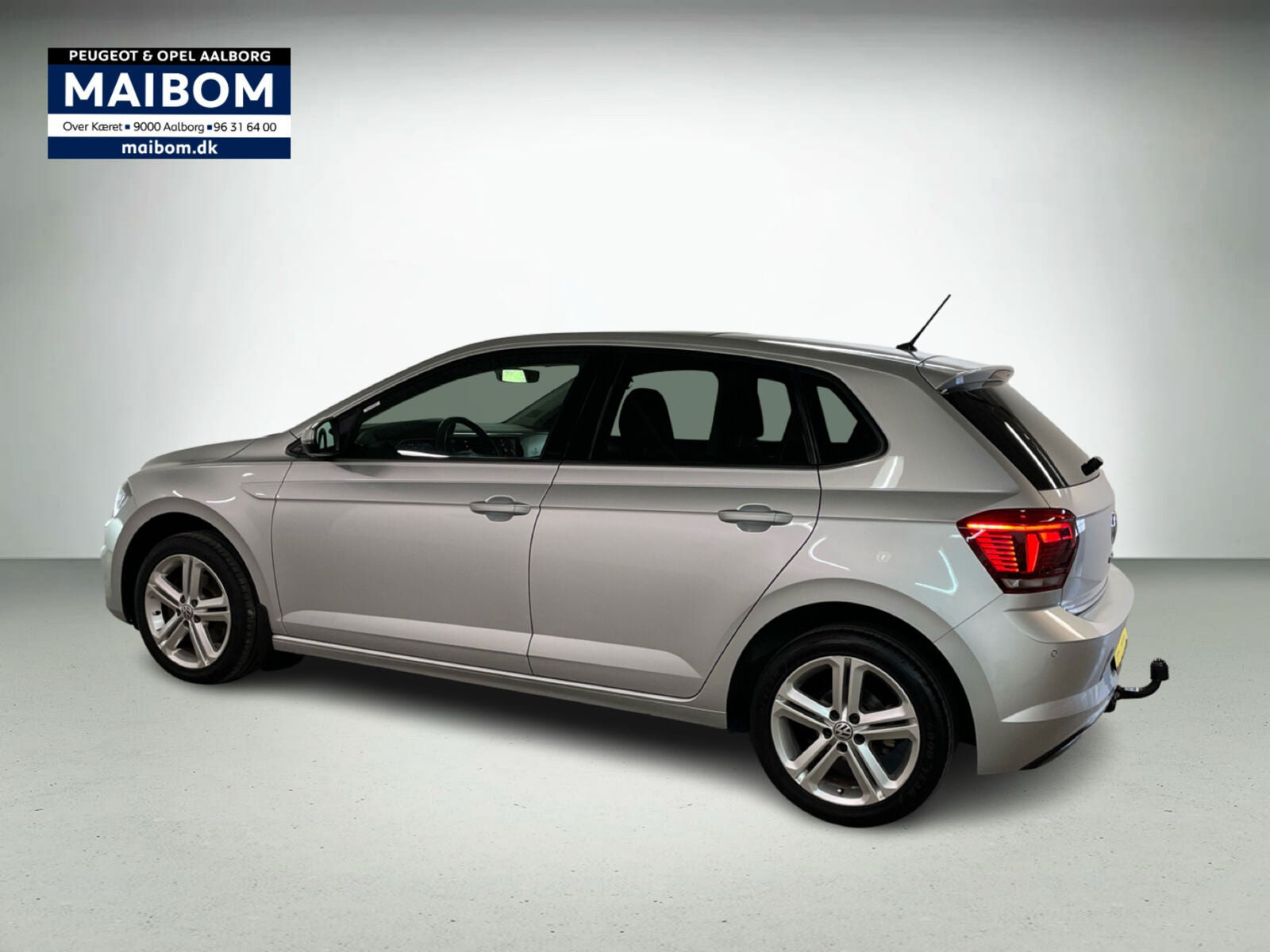 Sølv VW Polo fra 2020