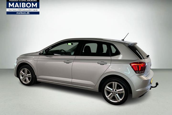 Sølv VW Polo fra 2020