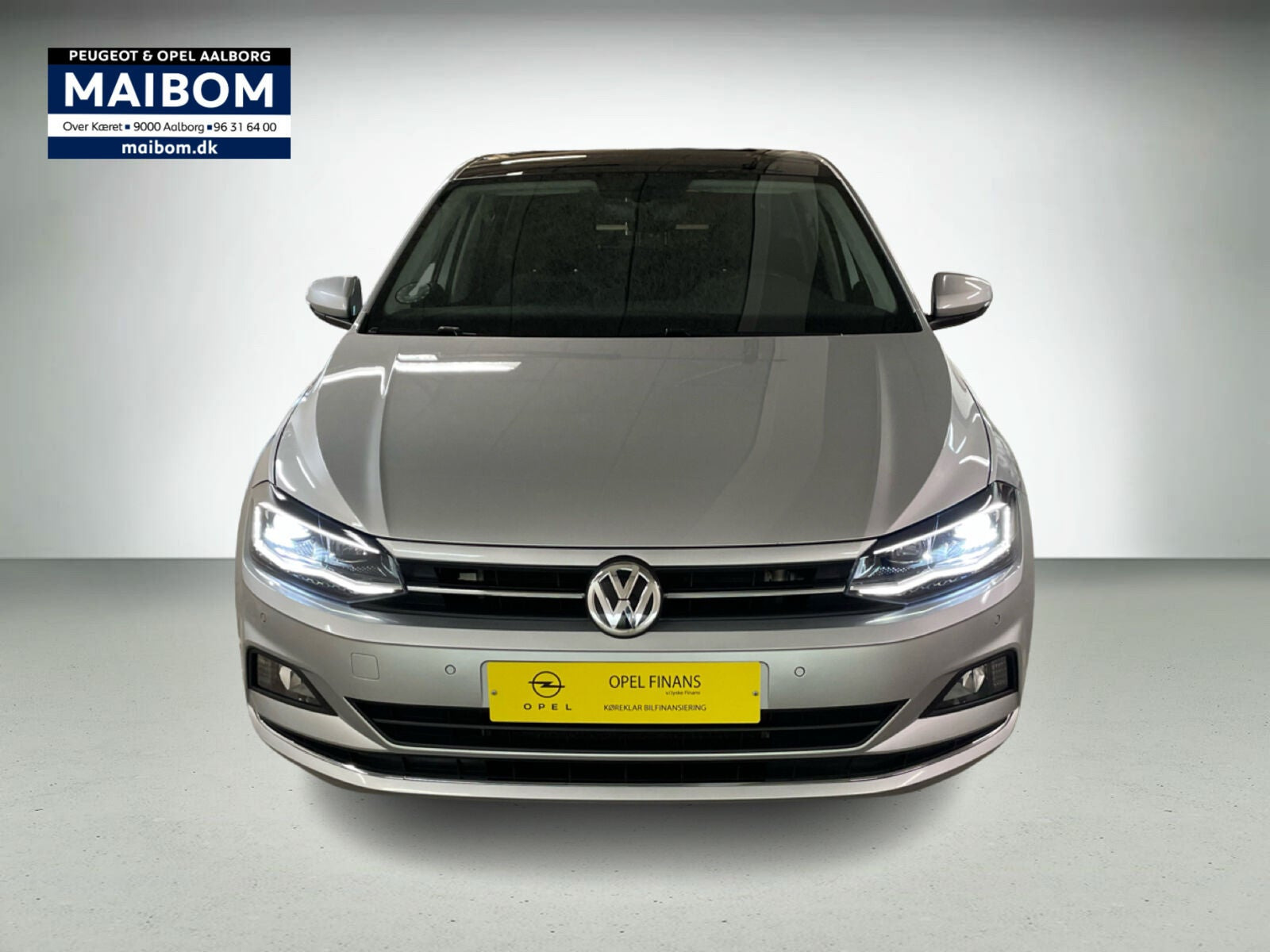 Sølv VW Polo fra 2020