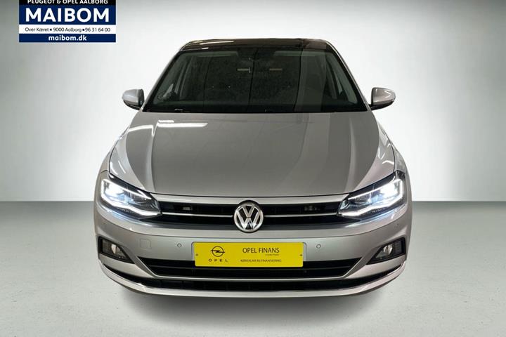 Sølv VW Polo fra 2020