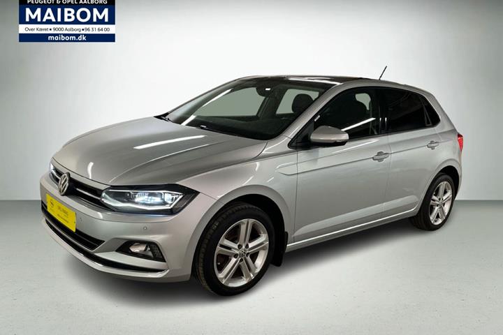 Sølv VW Polo fra 2020