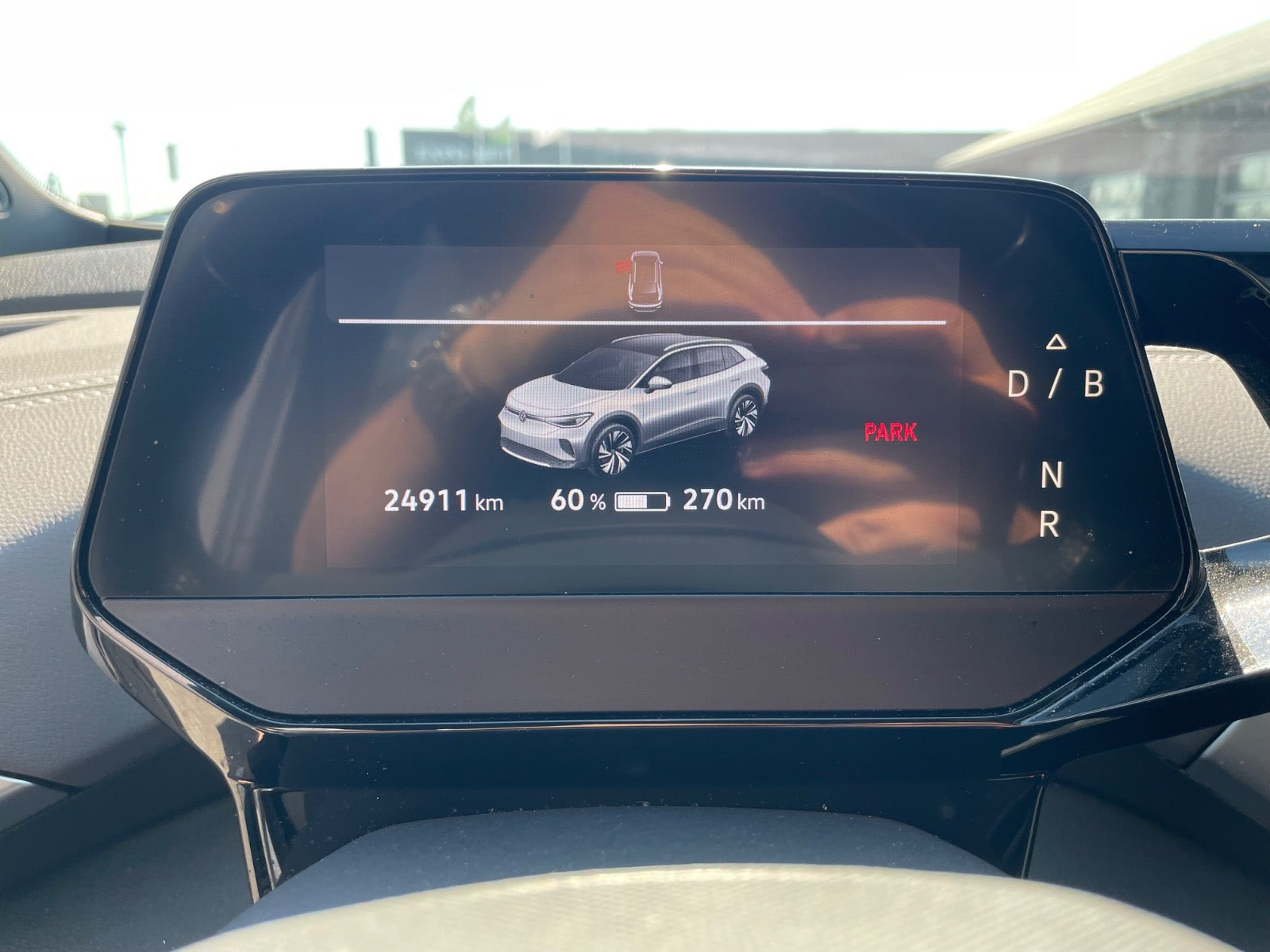 Grå VW ID.4 fra 2023
